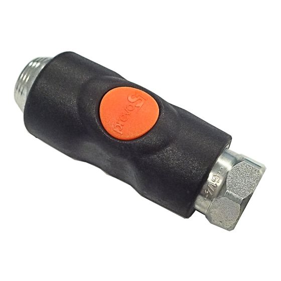 Quick Release Prevost Female Threaded Safety Coupling To 1/4" BSP 