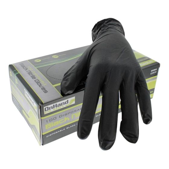 Black Nitrile Plus Gloves