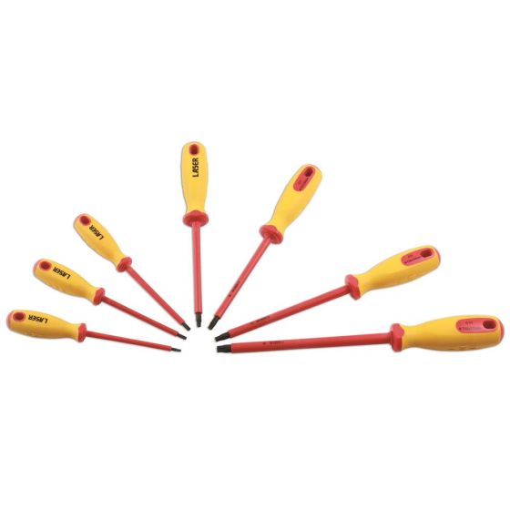 Insulated Star Screwdriver Set 7pc