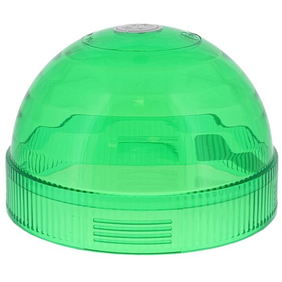 Green Lens for LED Beacon Dome Shaped 12.7cm x 12.7cm x 8cm