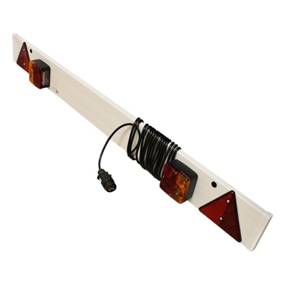 Trailer Board 1.37M (4'6”) with Triangles, Mounting Holes - 6M Cable & bag