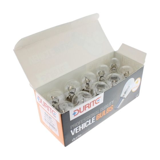 24V 21W BA15S Bulb (Pack of 10) - Genuine Durite Part - 8-002-41