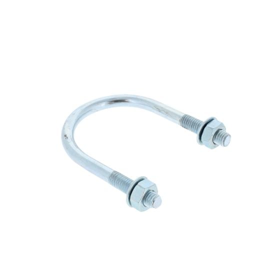 Zinc Plated M10 BZP U Bolt 56mm Internal & Locknuts