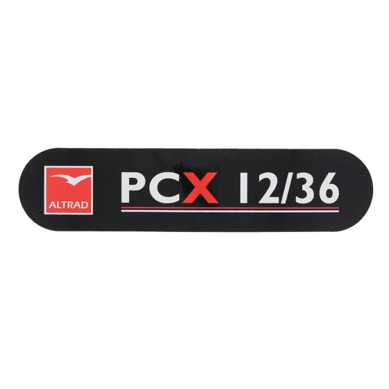 Side Decal PCX 12/36 for Belle PCX 12/36, PCX 13/40 Plate Compactors - 800/99746