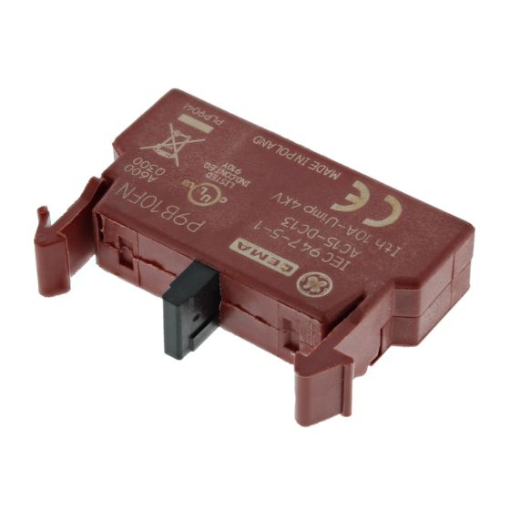 Contact Block N/O for Terex Machines - OEM No. 8000 3449