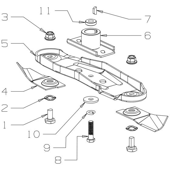 540mm Quick Cut Blade Assembly