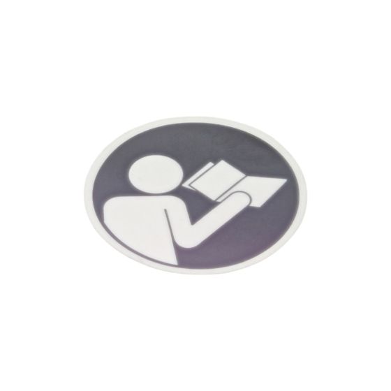 Caution Label for Makita DLS713, DLS714 Mitre Saw - OEM No. 810968-0