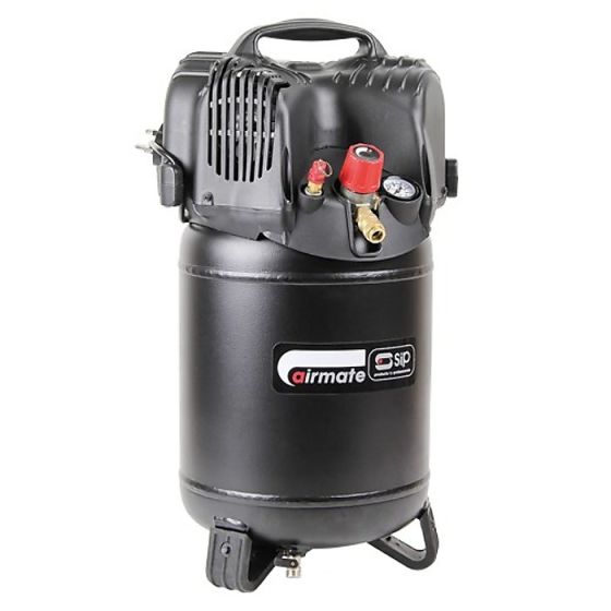 Vertical Air Compressor Oil-free 1.5hp Direct-Drive 24ltr Air Tank 3.0 CFM