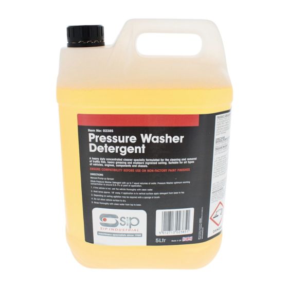 Pressure Washer Detergent 5 Litre for SIP Pressure Washers - 02385