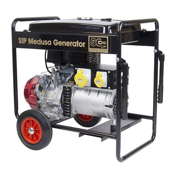 SIP Medusa MGHP6 Generator 7.2KVA Output 25L tank Honda GX390 Engine