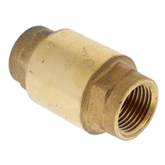 Brass Non Return Valve 1/2" Female/Female Fittings