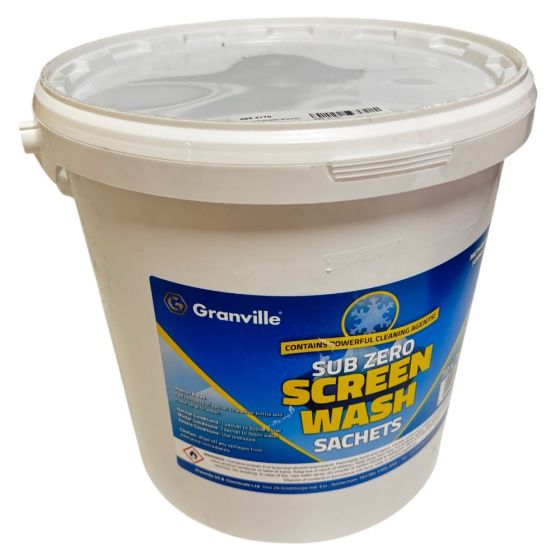 72 x 75ml Screenwash Sashet Bucket Ready Mixed (-20C)