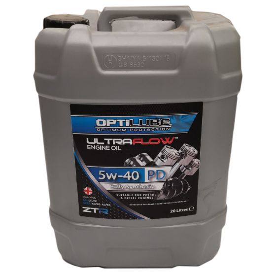 Optilube 5W-40 Engine Oil - 20 Litres