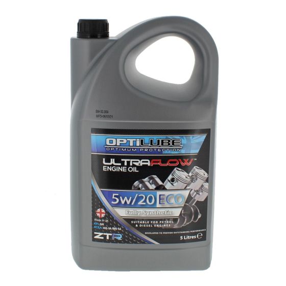 Optilube 5W-20 Engine Oil - 5 Litres