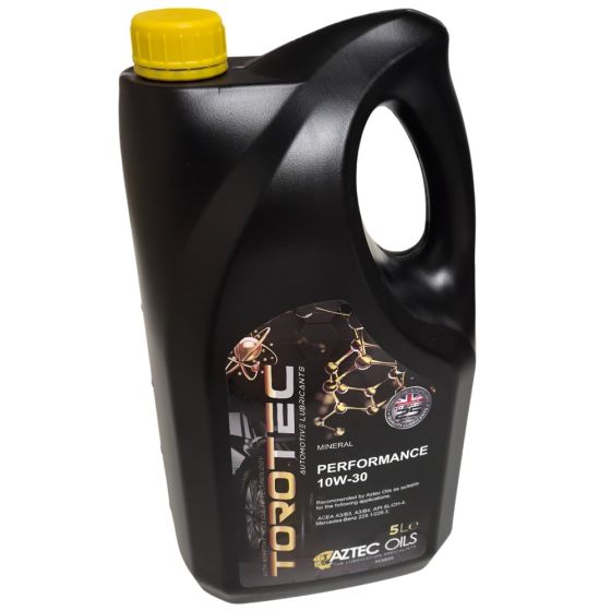Aztec Oils 10W-30 Engine Mineral Oil - 5 Litres