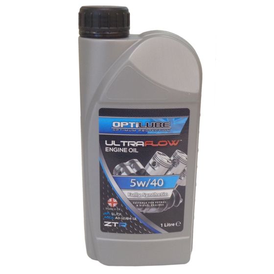 Optilube 5W40 Fully Synthetic Oil 1 Litre