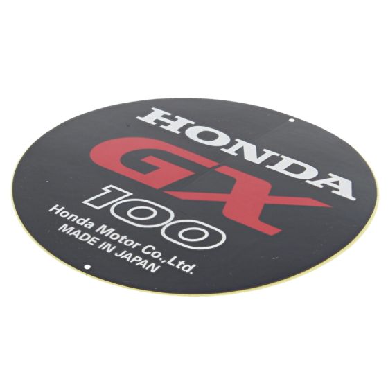 Emblem for Honda GX100, GX100U Engines - OEM No. 87521 Z0D V02