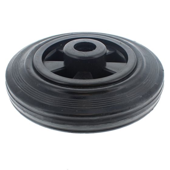 6" Rubber Castor Wheel Only w/ Roller Bearing Centres