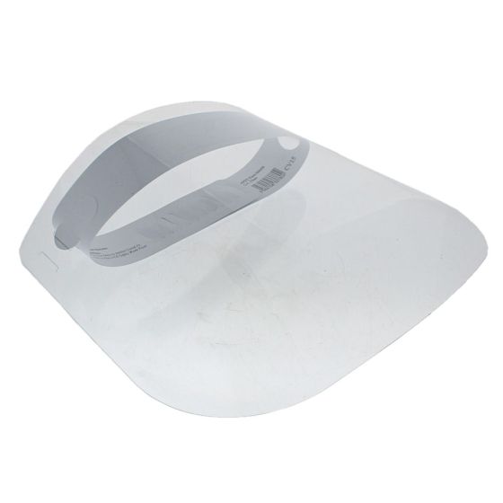 Protective Durable Face Shield with Padded Headband - 300 Microns