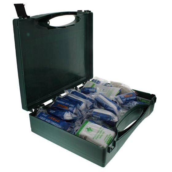 Click Medical Green First Aid Kit for 50 People