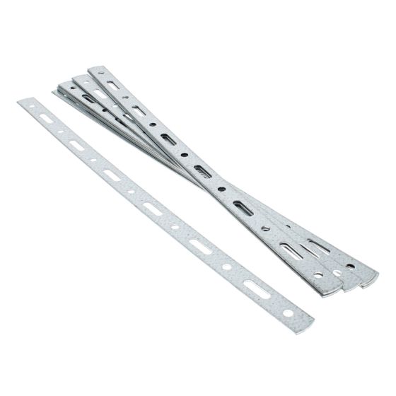 Light Duty Perforated Strip Length: 12" - Pack of 10