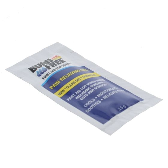 Burn Gel First Aid for minor burns including cuts scrapes 1 x Sachets 3.5mm