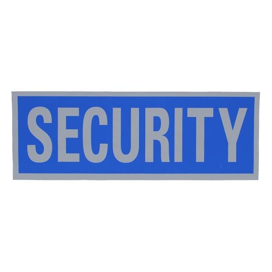 Security Badge an easy rapid heat-seal application badge - Large