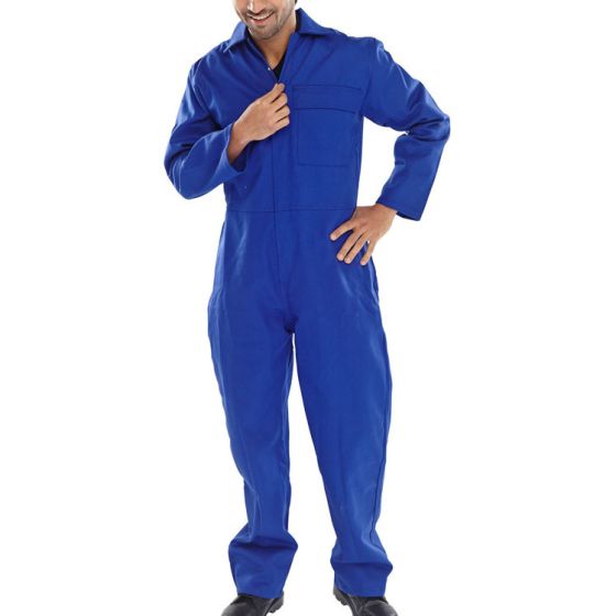 Boiler-Suit 300g Tesla Fire Retardant Anti Static Royal Blue