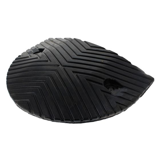 Economy Speed Bump End Black 250L x 350W x 50H