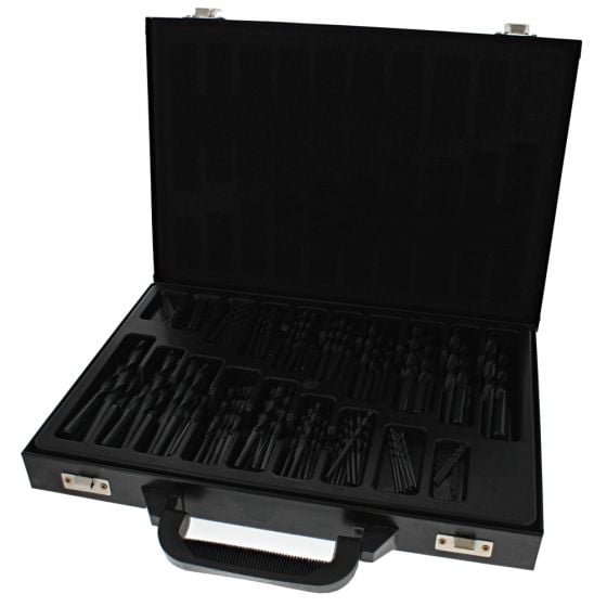 1.0mm to 10.0mm Roll Forged Jobber Drills Set - HSS 170 Pieces