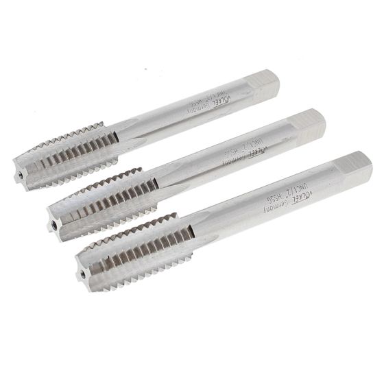 Taper/2nd/Plug Cuts, 1/2 x 13 UNC Imperial Tap, Set of 3
