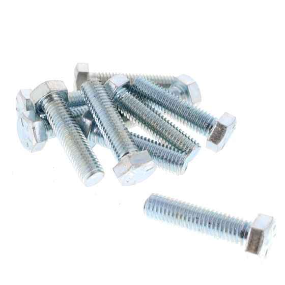 1/2" x 2" UNC Zinc Plated 8.8 HT Setscrews 50 Pack