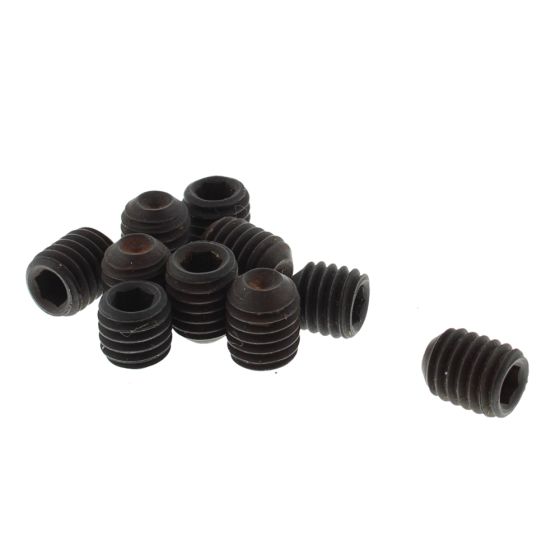 Socket Set (Grub) Screws, Size: M5 x 6 - Pack of 10