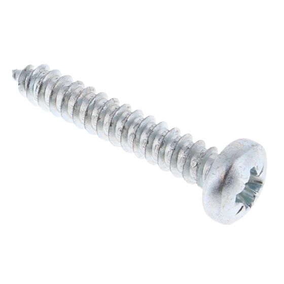 Self Tapper / Tapping Screws, Pan Head - Size: 8, Length: 1", Pack of 1000