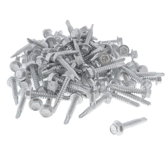 Hex S/Drilling Screw, Size: 5.5 x 32, Thickness 5mm, Pack of 100 - 903 2021