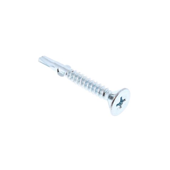 Winged Tip CSK Self Drilling Screws 4.8 x 38 (5mm Thick) - Pack of 200