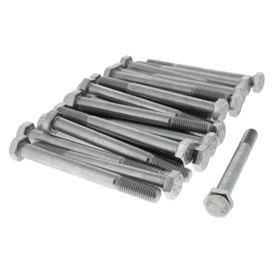 M12 x 120 A2 Stainless Steel DIN 931 Hexagon Head Bolt 25 Pack