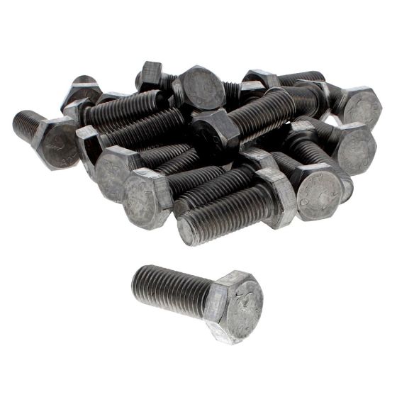 M16 x 40mm A2 Hexagon Head Stainless Steel DIN 933 Setscrews 25 Pack