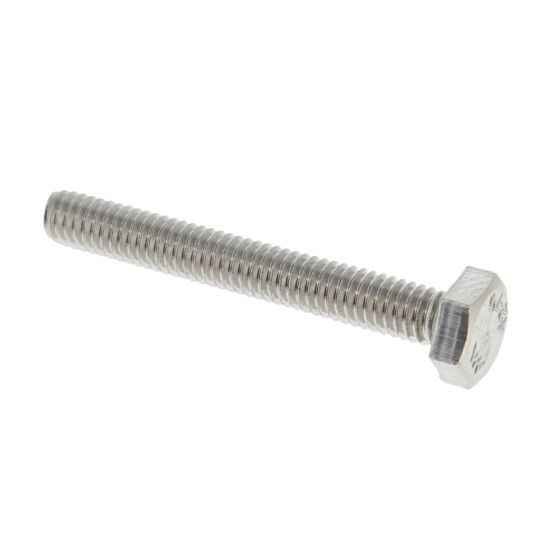 M4 x 30mm A2 Hexagon Head Stainless Steel DIN 933 Setscrews 200 Pack