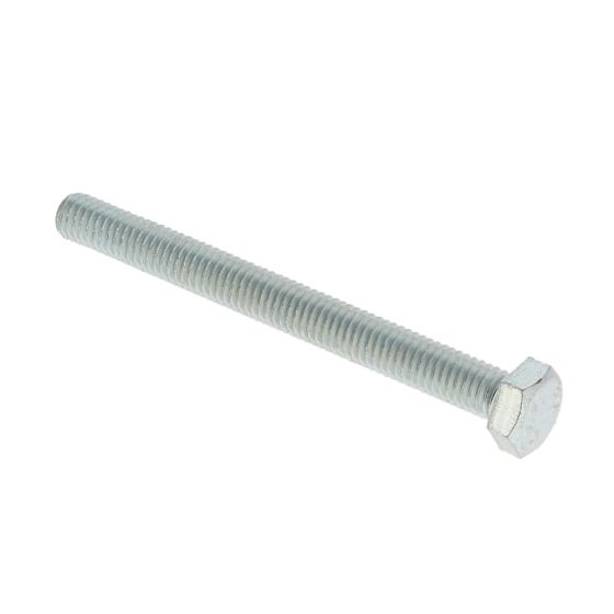 M5 x 50mm Zinc Plated 8.8 HT DIN 933 Setscrews 100 Pack