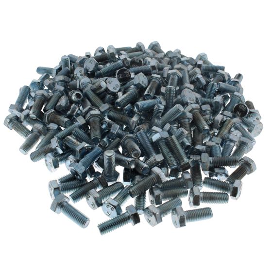 M8 x 20mm Zinc Plated 8.8 HT DIN 933 Setscrews - Pack of 200