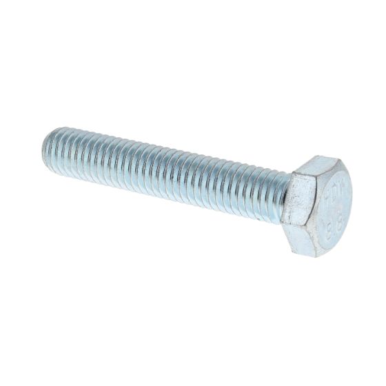 M8 x 45mm Zinc Plated 8.8 HT DIN 933 Setscrews - 100 Pack