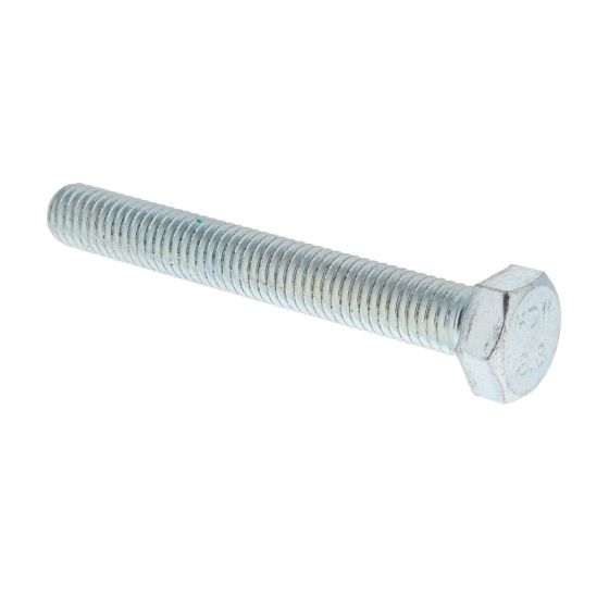 M8 x 60mm Zinc Plated 8.8 HT DIN 933 Setscrews 100 Pack