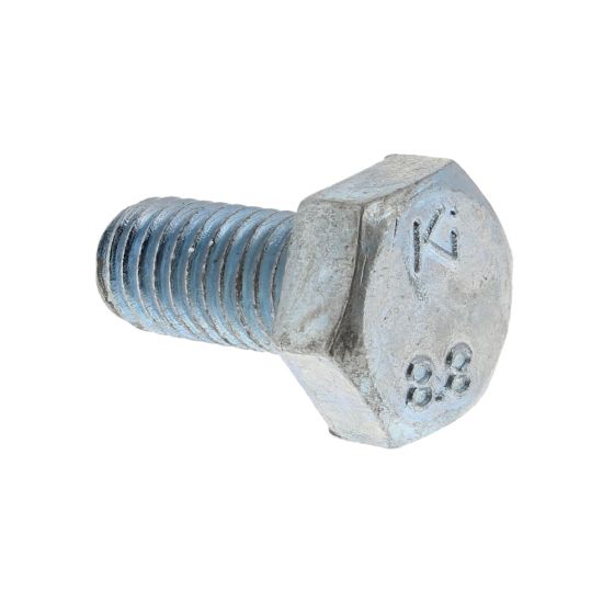 M10 x 20mm Zinc Plated 8.8 HT DIN 933 Setscrews 200 Pack