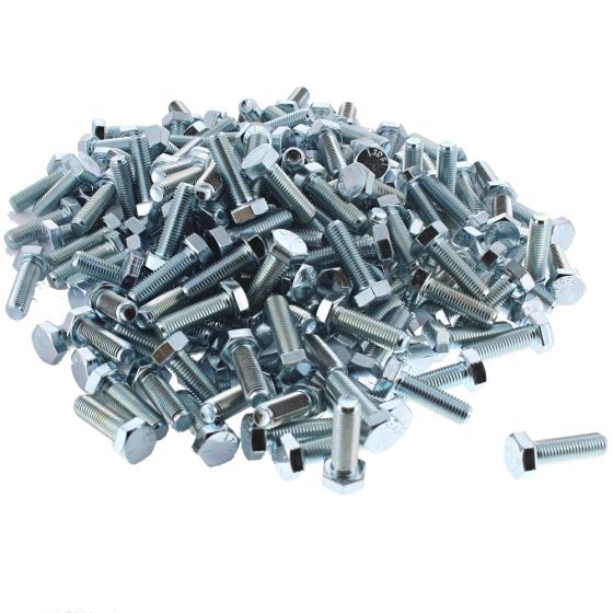 5/16" UNF x 1" Zinc Plated 8.8 HT Setscrews 200 Pack