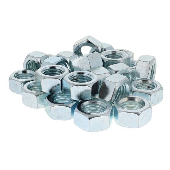 Metric Steel Nuts, Zinc Plated Size: M20 - Pack of 25