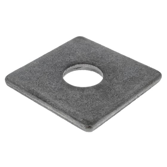 Square Plate Washer, M26 (Hole), Thick: 6mm - Each