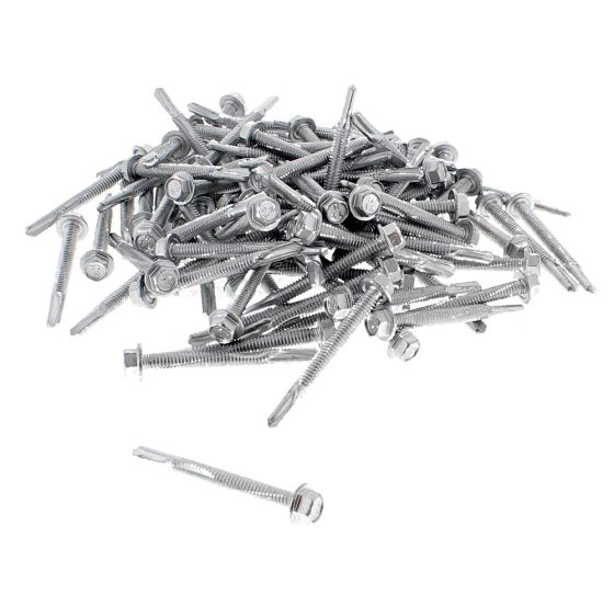 Hex S/Drilling Screw, Size: 5.5 x 50, Thickness 12mm - Pack of 100