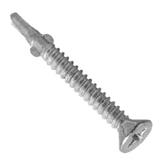 Wing Tip No.3/ No.5 Self Drill Screws, BZP - Packs of 200 & 100