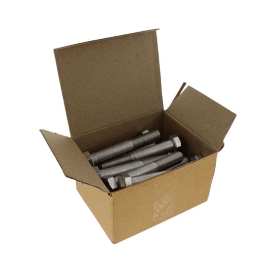 M12 x 80 A2 Stainless Steel DIN 931 Hexagon Head Bolt - 25 Pack